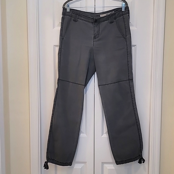 Dkny Jeans Solddkny Jeans Grunge Cargo Pants Sz 8 Tie Bottom